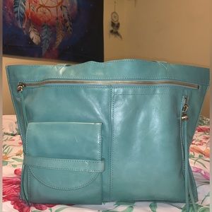 HOBO Bag SO Soft LOVE HOBO! Mint color I had surgery and I can't carry big bags